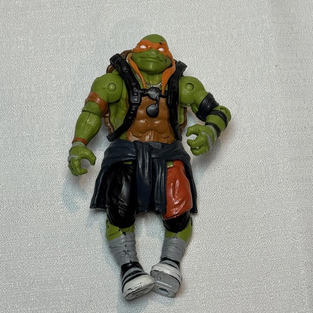 Teenage Mutant Ninja Turtle Michelangelo 11" Figure Toy 2015 Paramount TMNT‎